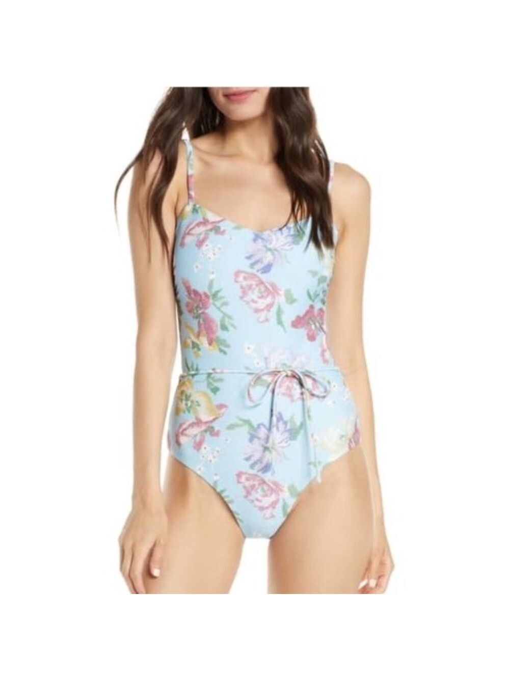 Chelsea28  Easy Retro Tie One-Piece Swimsuit